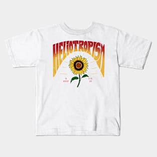 Heliotropism 🌻 Kids T-Shirt